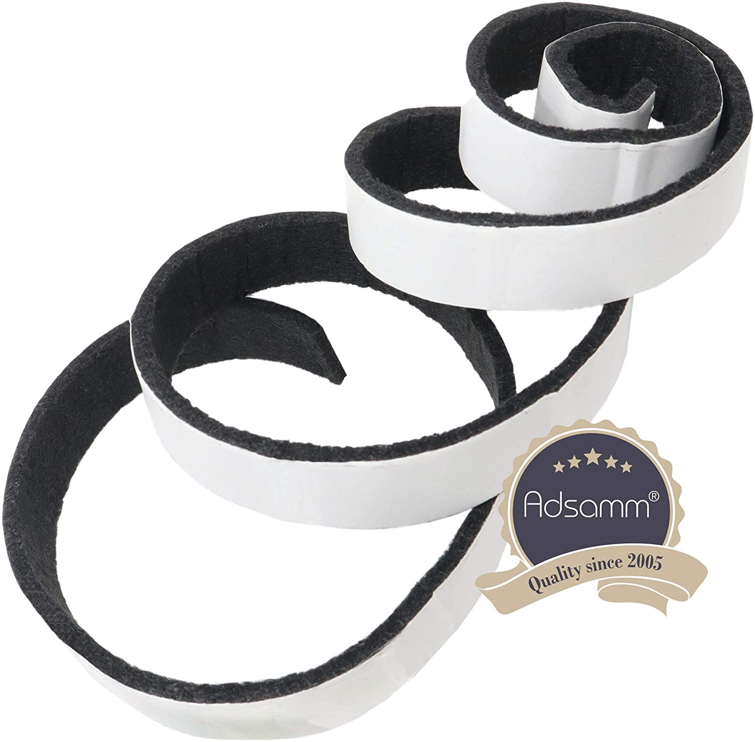 Мягкий Черный нетканый войлочный рулон 3 мм мягкий аэрогелиевый шерстяной войлочный материал в полоску 3м самоклеющиеся войлочные ленты для самостоятельной защиты мебели