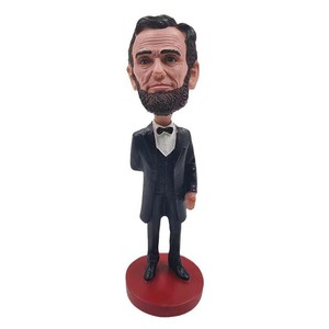 Direct Supply From Handicraft Factory Lincoln Resin Cheerful Custom <b>Bobble</b> <b>Head</b> Figurine Ideal Cross-Border Office Decoration - Product Image 6