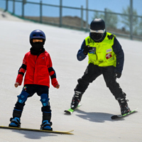 Tapis de ski sec artificiel d'enseignement de neige sèche de champignon de vente chaude, piste de ski sèche résistante à l'usure et respectueuse de l'environnement