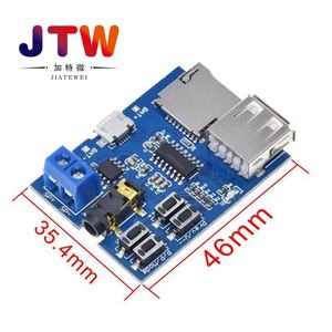 JTW Mp3 Decoder Board With Amplifier Tf Card <b>Usb</b> <b>Player</b> For Arduino Projects - Product Image 4