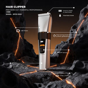 Tondeuse à cheveux électrique professionnelle sans fil pour hommes, rechargeable par USB-C, modèle très demandé pour salons de coiffure - Product Image 2