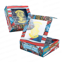 Boîte d'expédition pliable en carton ondulé personnalisée pour bijoux, emballage cadeau par abonnement, impression de logo