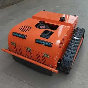 GC-550B ticari sıfır dönüş 9HP çim biçme makinesi benzin ile tam akıllı gaz dizel otomatik Robot çim biçme makinesi