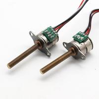 Micro moteur pas à pas 5V 10mm avec arbre à vis linéaire Type d'aimant permanent