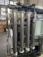 Penjernih Air Minum Reverse Osmosis 1000LPH Penghilang Besi/Kekerasan dengan Pasir Mangan