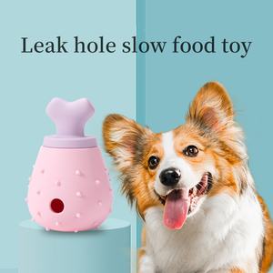 Muslo de pollo inteligente portátil, juguete masticable para perros, antiasfixia, molienda lenta de alimentos, juguete de goma resistente para mascotas - Product Image 4