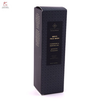 Vente en gros boîte de papier cosmétique pliable pack hommes lavage du visage kit de cils et lèvres personnalisé boîte d'emballage en carton de bijoux avec logo personnalisé