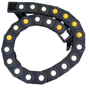 Openable Cable <strong>Carriers</strong> High Flexible Nylon Bridge Type Cable protection Tray 25*57 Towing Drag Plastic Chain for Cnc <strong>Router</strong> - Product Image 3