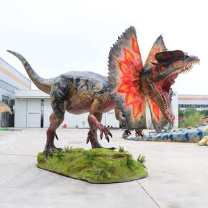 Dinosaure Dicryosaurus Animatronique Métallique Réaliste de 6M, Taille Naturelle, pour Jardin, Aéroport, Garderie, École, Thème Jurassic - Product Image 1