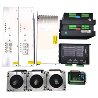 Kits CNC 3 axes Nema 34, moteur pas à pas 8,5 Nm avec driver pas à pas DM860D et alimentation