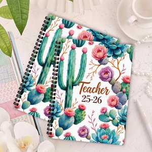 Carnet de planification en spirale personnalisable pour enseignants, <span class=keywords><strong>bloc</strong></span>-notes pour enseignants, carnet de notes pour enseignants, <span class=keywords><strong>bloc</strong></span>-notes pour listes d'enseignants, notes pour enseignants, tâches et <span class=keywords><strong>rendez</strong></span>-<span class=keywords><strong>vous</strong></span>, faible MOQ - Product Image 1