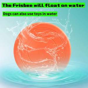 Dogs Flying Disc Training Chew Puppy Flyer Lightweight Soft <b>Floating</b> Saucer for Small Medium Outdoor Sport Training Toys - Product Image 6