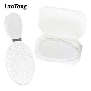 Lime <span class=keywords><strong>à</strong></span> pieds <span class=keywords><strong>en</strong></span> <span class=keywords><strong>verre</strong></span> nano, efficace pour éliminer les peaux mortes des talons rugueux, outil de pédicure professionnel durable et portable - Product Image 1