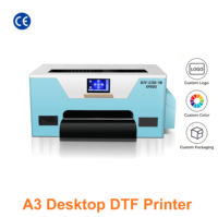 Nouvelle imprimante DTF industrielle A3 XP600, rouleau de 11,8 pouces, machine d'impression par sublimation automatique, écran tactile, t-shirt, vêtements de sport