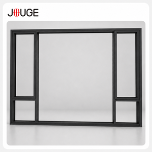 Finestra Moderna in Alluminio con Drenaggio Nascosto, Apertura a Ribalta e Rotazione Venice 95c, Guarnizione Impermeabile a Striscia da 44mm per Casa e Ufficio di Alta Gamma - Product Image 4