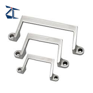 ZCSL-UWASNDF Roestvrijstalen Satijnen Afwerking Wijnkast Koelkast Vriezer Handvat Gegoten Diagonale Handgrepen - Product Image 1