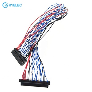 20pin JAE FI-20S a Dupont BLD2-20 con paso de 2mm 2 filas 2 * p 10 pares de 1571 28awg lvds cable - Product Image 2