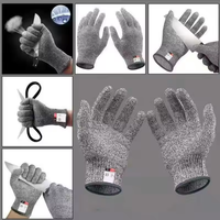 Gants tricotés anti-coupure HPPE niveau 5, protection des mains, menuiserie, manipulation du verre, résistance aux coupures, antidérapants