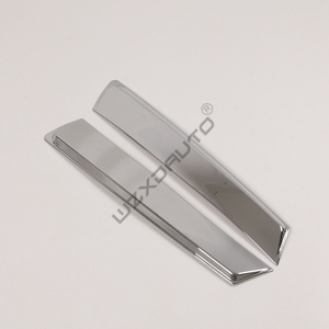 WZXD Car Modification Exterior Decoration Accessories Trim ABS Chrome <b>Cover</b> <b>Light</b> <b>Covers</b> for 2016 2017 - Product Image 6