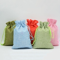 Sacs de bonbons de mariage Offres Spéciales plusieurs tailles Stock bijoux sac à cordon avec poignée sacs d'emballage cadeau en gros
