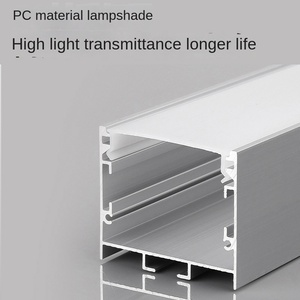 Đình chỉ tuyến tính ánh sáng <span class=keywords><strong>LED</strong></span> dải nhôm kênh với PMMA acrylic khuếch tán bìa cho <span class=keywords><strong>LED</strong></span> Nhôm hồ sơ - Product Image 5