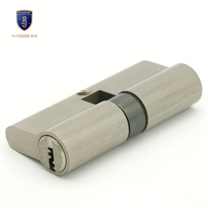 Fabrication d'usine 70mm Double ouverture en laiton <span class=keywords><strong>porte</strong></span> serrure cylindre haute garde clé hôtel bureau <span class=keywords><strong>cuisine</strong></span> matériel cuivre loquet cylindre - Product Image 2