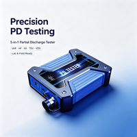 Analyseur de décharges partielles industrielles, testeur PD multimode, haute précision, protection IP67, UHF/HF pour les tests de transport ferroviaire