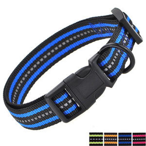 Hanyang-<span class=keywords><strong>Collar</strong></span> reflectante de nailon para perro, accesorio personalizado, producto para perro, venta al por mayor - Product Image 4