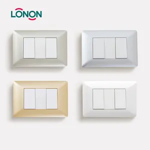 Home light wall outlet switch and dimmer wall switches and sockets for usa