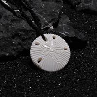 Collier pendentif en os de yak maori de Nouvelle-Zélande, sculpture de dollar de sable, fait à la main, totem tribal primitif, amulette, corde principalement en corne