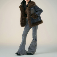 Nouvelles vestes coupe-vent longues et chaudes épaisses pour femmes décontractées de plein air d'hiver personnalisées Vestes pour femmes coupe-vent de grande taille