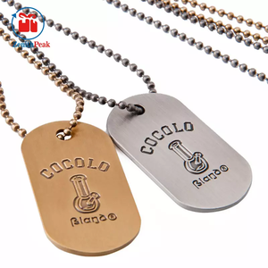 Colgantes de Joyería de Moda Personalizados, Etiquetas Grabadas de Acero Inoxidable, Collar Urbano, Esmalte Suave, Impresión de Nombre, Identificación, Placa de Identificación 3D para Perro - Product Image 5