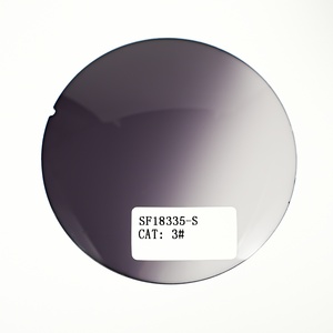 Phổ biến CR39 <span class=keywords><strong>UV400</strong></span> <span class=keywords><strong>HMC</strong></span> <span class=keywords><strong>EMI</strong></span> Gradient màu kính mát ống kính - Product Image 1