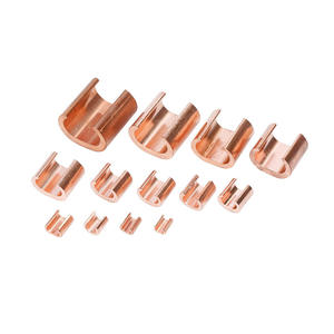 Borne de raccordement à sertir en cuivre CCT <span class=keywords><strong>avec</strong></span> placage étain/nickel, homologuée 1000V - Product Image 2