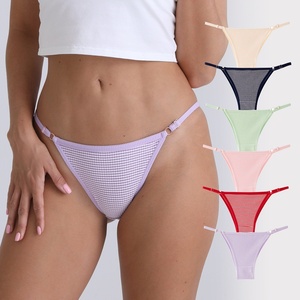 Nuovo tipo <span class=keywords><strong>di</strong></span> biancheria intima Sexy a forma <span class=keywords><strong>di</strong></span> T per le donne, cintura a vita bassa regolabile, sottile e caldo, tanga seducente - Product Image 1