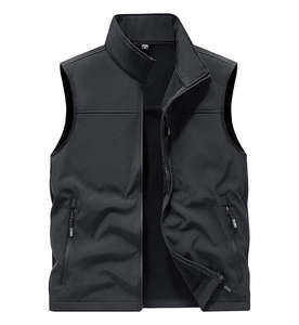 Nuovo Gilet Softshell con Colletto Spesso, Canotta Casual da Uomo, Gilet Casual con Logo Personalizzato Stampato - Product Image 2