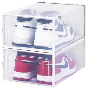 Kotak Sepatu Plastik Transparan Custom Pabrik - <span class=keywords><strong>Organizer</strong></span> Pakaian untuk Rumah, Dapur, Kamar Mandi, Ruang Tamu, Desain Multifungsi - Product Image 2