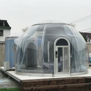 Casa de burbujas <span class=keywords><strong>transparente</strong></span> para hotel, refugio ecológico de alta calidad, 2/3/4/5/9m - Product Image 4