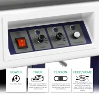 Machine à cerclage semi-automatique YS-A2H pour cartons ondulés, idéale pour l'emballage en atelier