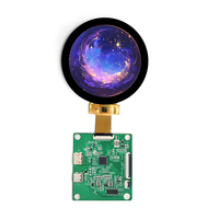 Pantalla Táctil de 2.8 Pulgadas para Raspberry Pi, 480*480 IPS, Pantalla Táctil Capacitiva CTP TFT LCD con Placa HD-MI