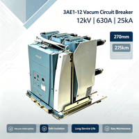 Disjoncteur à vide Siemens 3AE1-12, 12 kV 630 A 25 kA, disjoncteur à vide haute tension VCB pour appareillage de commutation