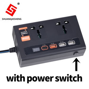 200 Вт AC Мощный чистый синусоидальный инвертор автомобильный инвертор 12 В преобразование 110 В 24 В преобразование 220 В мобильный телефон Быстрая зарядка - Product Image 3