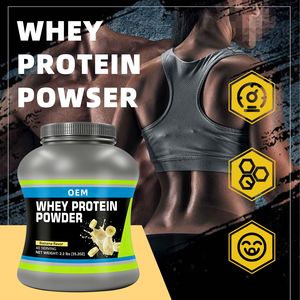 カスタムロゴ入り筋肉増強プロテインサプリメント 高含有量 免疫力向上 体重増加 大人用ホエイプロテインパウダー - Product Image 5