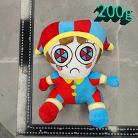 Peluche de Payaso Animado de Circo Digital Personalizable ODM de 25cm~30cm, Súper Suave con Forro de Algodón PP, Alivio del Estrés, Uso en Fiestas