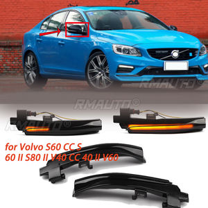 Paires de clignotants LED dynamiques pour Volvo S60 CC, S60 II, S80 II, V40 CC, V40 II, V60, V60 CC, V70 III – Éclairage de rétroviseur latéral - Product Image 1