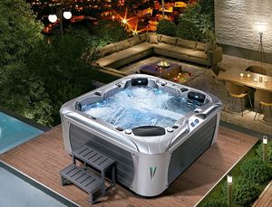 5 personnes bain à remous massage adulte <span class=keywords><strong>turbo</strong></span> spa massage spa avec télévision - Product Image 3