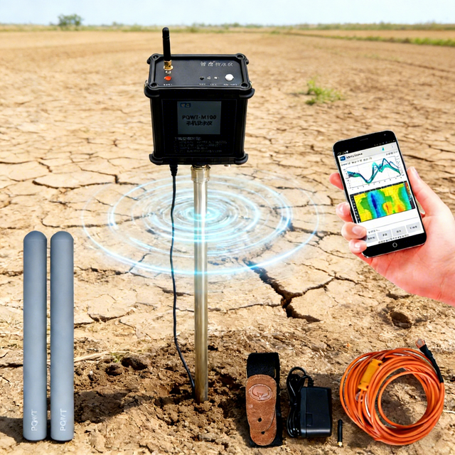 High Accuracy Underground Water Detector 1500m Deep Water Finder ADMT Geophysical Prospecting Instrument Well Drilling 1 Year