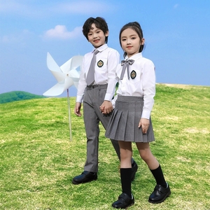 Venta al por mayor <span class=keywords><strong>de</strong></span> alta calidad vibrante niños <span class=keywords><strong>coro</strong></span> uniforme conjunto camisa pantalones/falda traje para estudiantes niños - Product Image 3