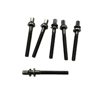 Tiges de tension de tambour chromées de haute qualité M5/M6, vis universelles, accessoires de quincaillerie durables pour batterie standard