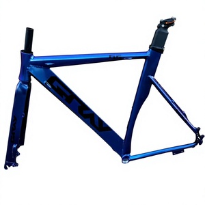 Cadre de vélo GRAYF15 élégant en alliage d'aluminium 29 pouces, frein à disque, aérodynamique, pour le cyclisme urbain, conçu pour les configurations personnalisées à pignon fixe, avec câblage interne - Product Image 2